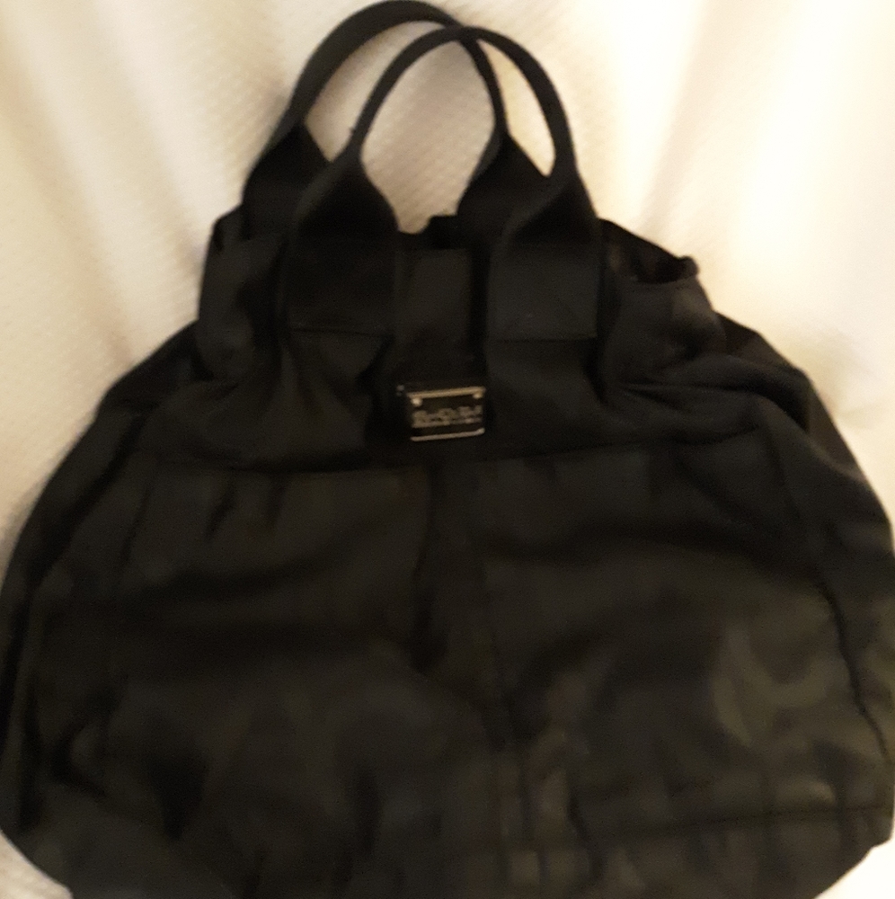 Kenneth Cole black signature bag